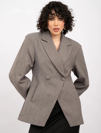 Пиджак приталенный оверсайз