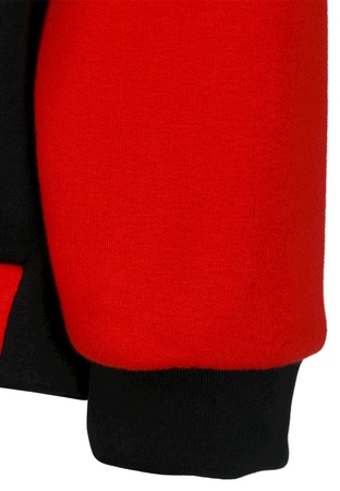 Свитшот черно-красный с тесьмой Yumster YC.02.09.001