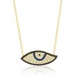 Even & Pétra 14 Ayar Altın Göz Şekli Nazar Kolye