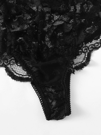 Цветочные Кружева Холтер Боди