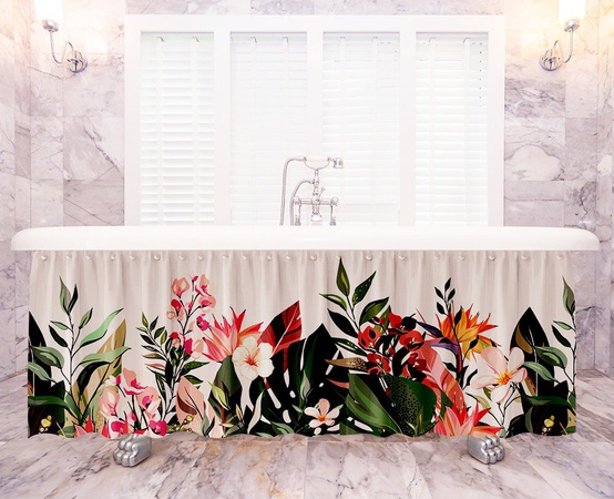 Экран под ванну