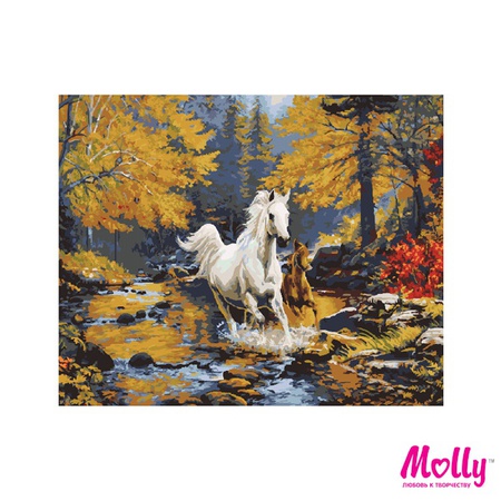 Картина по номерам Осенний марафон