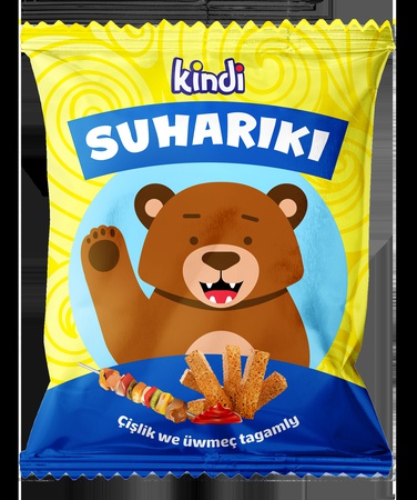 Сухарики 30 гр, со вкусом шашлыка