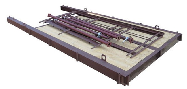 Выносная площадка К1.4 для приема груза на этажах здания