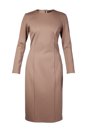 Платье - футляр миди