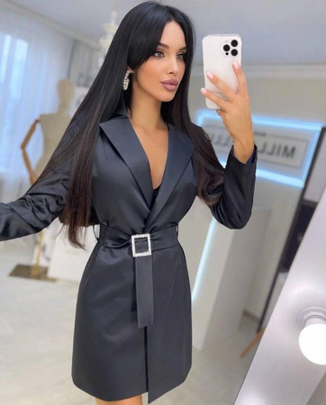 Жакет атласный полный молд. Модель 5079