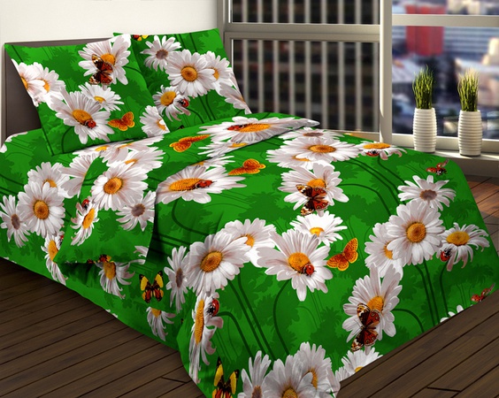 Комплект постельного белья, бязь.