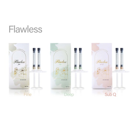 Flawless Fine/Deep/SubQ — первый в мире многослойный фазовый филлер
