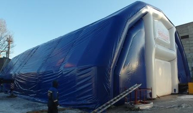 АНГАРЫ, ШАТРЫ, КУПОЛА, НАВЕСЫ  /  ANGARS, TENTS, DOMES, CANOPIES /