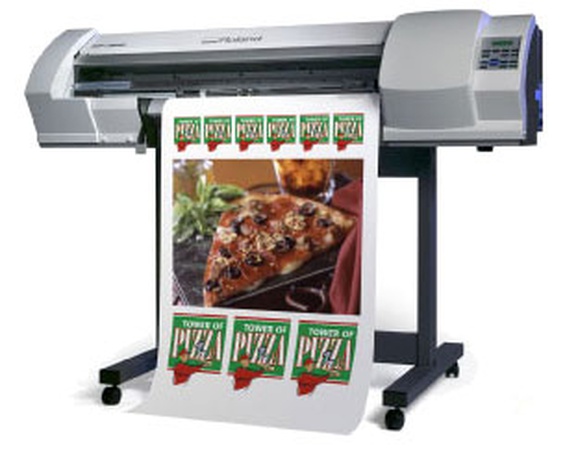 Geniş formatlı baskı