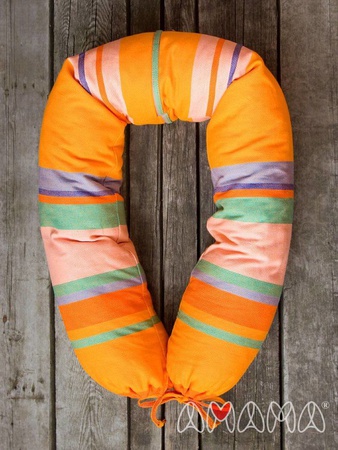 Подушка Путешественница, разноцветная