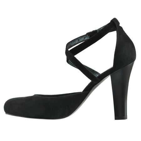 Женские туфли, натуральная замша <G141>