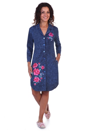 Женские халаты весна-лето оптом