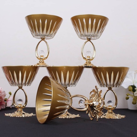 AR211A Metal ayaklı dik kesme dondurmalık 6 Pcs