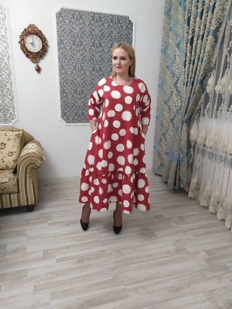 The dress. Boho - Peas