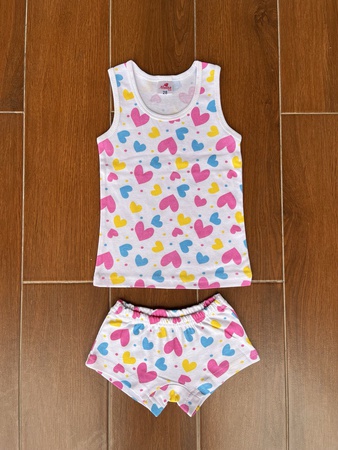 Çocuklar için takım (T-shirt ve şort)