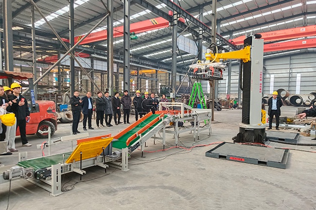 Паллетайзер - погрузчик и укладчик