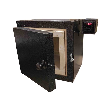 Муфельная печь +1250с, 350x350x350 мм.