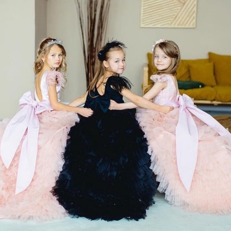 Платья для девочек оптом