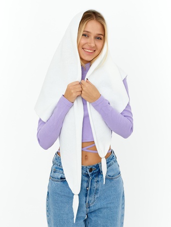 Örme kazak, kazak, şapka vb.