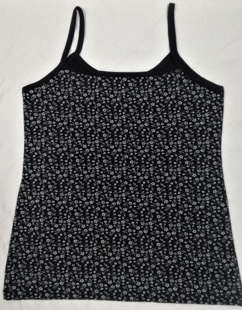 22508 tek sesli ve baskılı desenli kadınlar için tişört