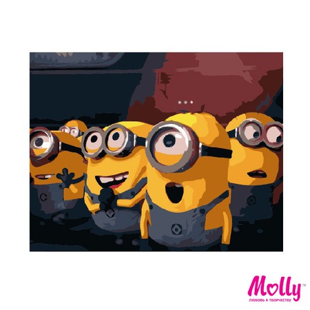 Картина по номерам Любимые герои