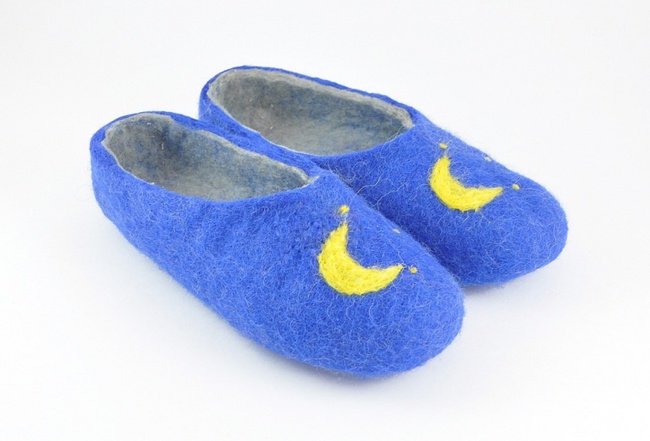 Войлочные тапочки «Ночь»