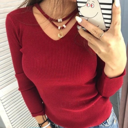 Стильный женский свитерок много цветов