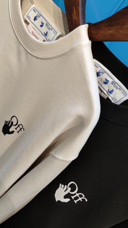 OFF Beyaz Sweatshirt