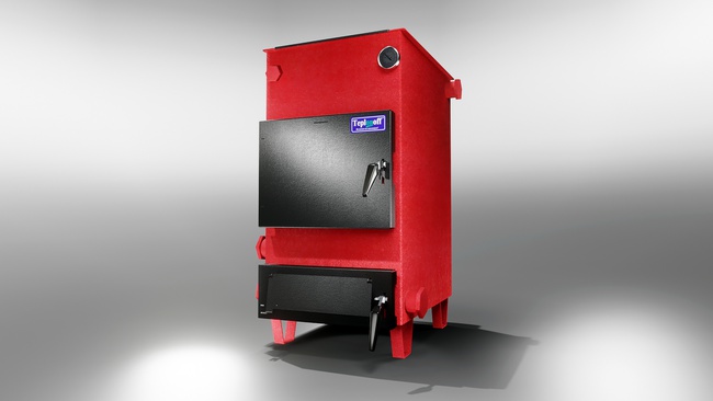 Котлы Teplonoff с увеличенной топочной камерой серии WOOD 12кВт-24 кВт