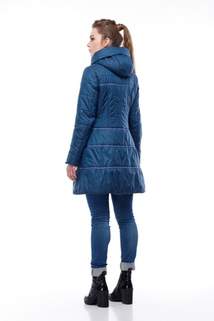 Пальто стеганое