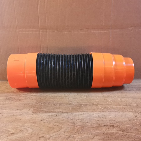 Boru bağlantısı D150 oluklu KFP 3-1 L600mm