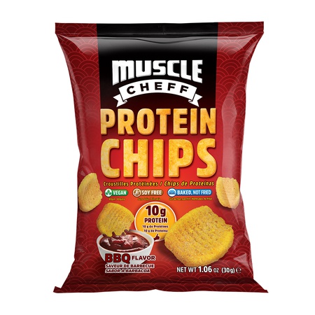 Muscle Cheff Protein Chips BBQ (1.06 Oz./30 G)