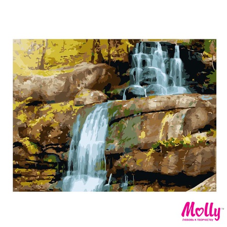 Картина по номерам Каскад