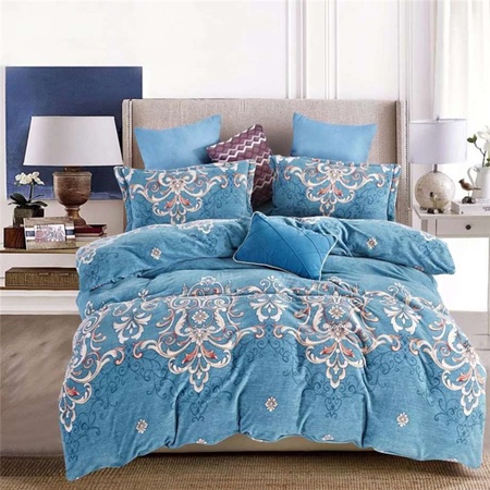 Новая супермягкая молочная байковая ткань шириной 2,5 м из кашемира и хлопка с принтом