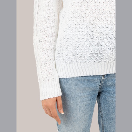 Джемпер женский Капелька белый