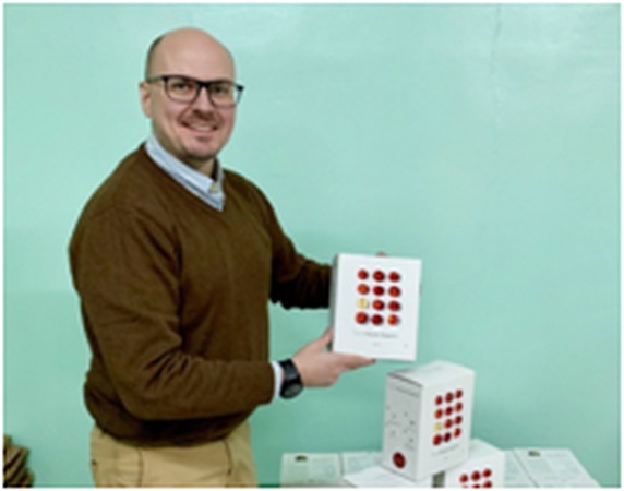 Яблочный сок холодного отжима 3-х литровая упаковка