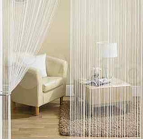 Готовые шторы из тюля вуаль и блэкаута