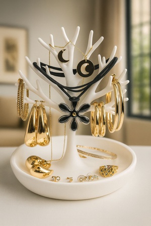 Эко-органайзер для украшений из биопластика