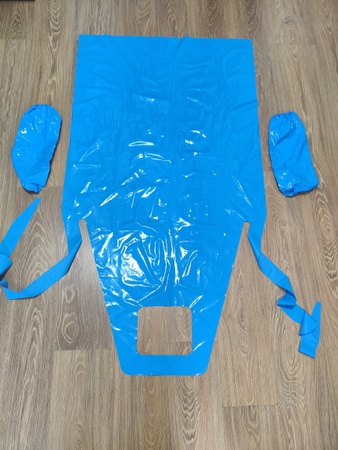 Gıda üretimi için yeniden kullanılabilir önlük