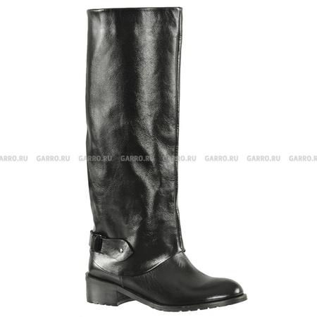 Сапоги 917 черные, натуральная кожа