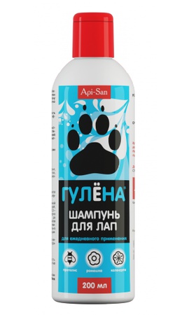 Гулена шампунь для лап