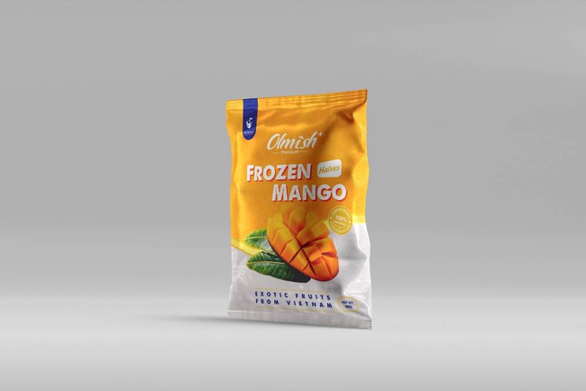 Замороженный Манго половинки. Замороженные фрукты с заводов OLMISH