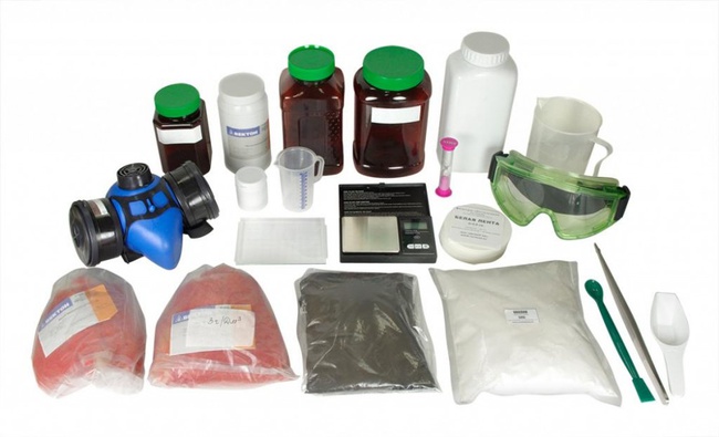 Набор для определения пористости метал. покрытий