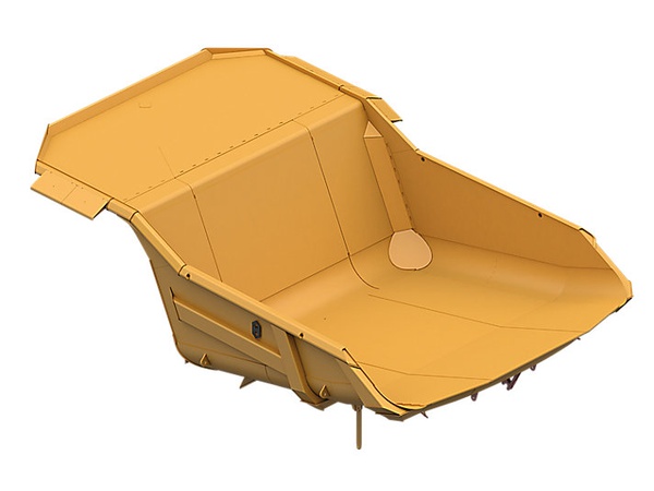 KOMATSU heavy frame and body fabrications