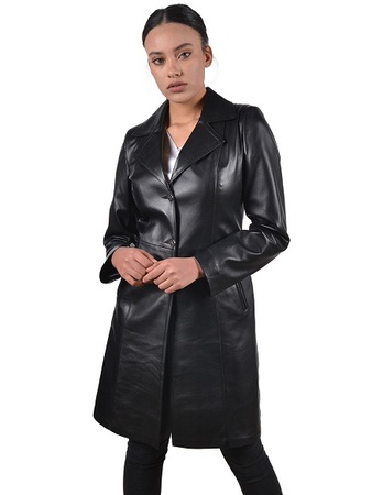 КОЖАНОЕ ПАЛЬТО