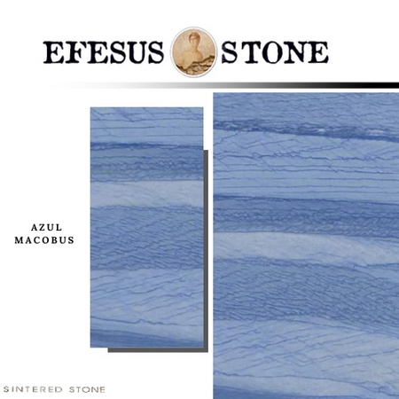 Азул Макобус Фарфор