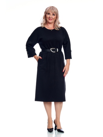 Платье из трикотажа