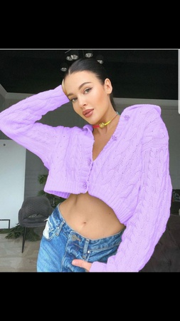 Вязаный кардиган