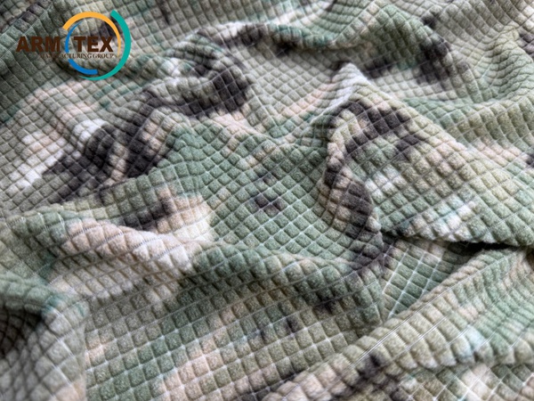 Роскошный камуфляжный флис от Armtex